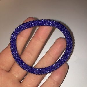Blue bracelet